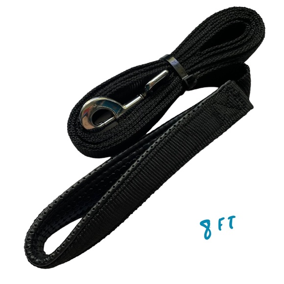 NEW No Pull Dog Harness M + 8’ Leash Black RabbitGoo - Picture 13 of 16